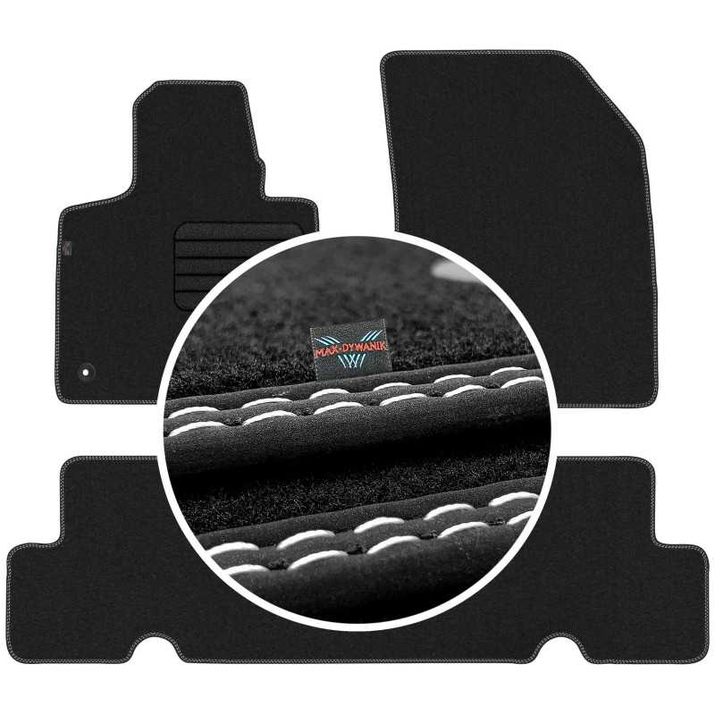 Citroen C4 Picasso II 5 vietų 2013-2019 Veliūriniai kilimėliai MAX-DYWANIK