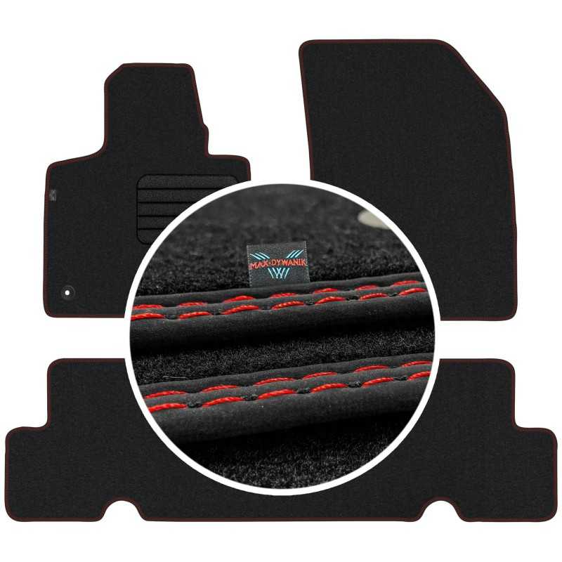 Citroen C4 Picasso II 5 vietų 2013-2019 Veliūriniai kilimėliai MAX-DYWANIK