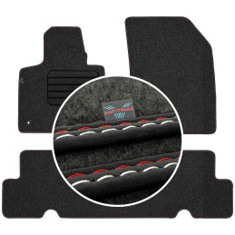 Citroen C4 Picasso II 5 vietų 2013-2019 Veliūriniai kilimėliai MAX-DYWANIK