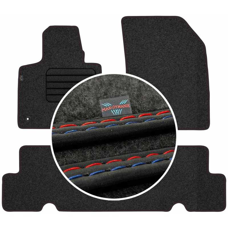 Citroen C4 Picasso II 5 vietų 2013-2019 Veliūriniai kilimėliai MAX-DYWANIK