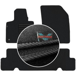 Citroen C4 Picasso II 5 vietų 2013-2019 Veliūriniai kilimėliai MAX-DYWANIK