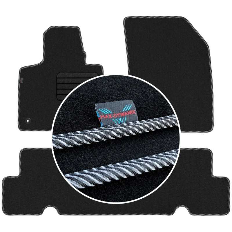 Citroen C4 Picasso II 5 vietų 2013-2019 Veliūriniai kilimėliai MAX-DYWANIK