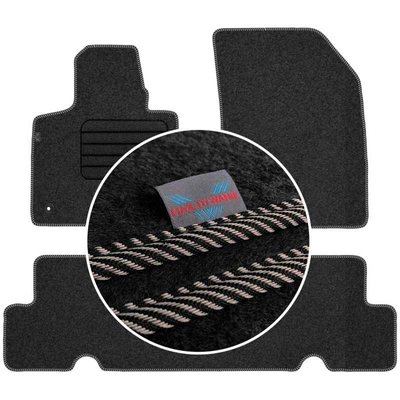 Citroen C4 Picasso II 5 vietų 2013-2019 Veliūriniai kilimėliai MAX-DYWANIK