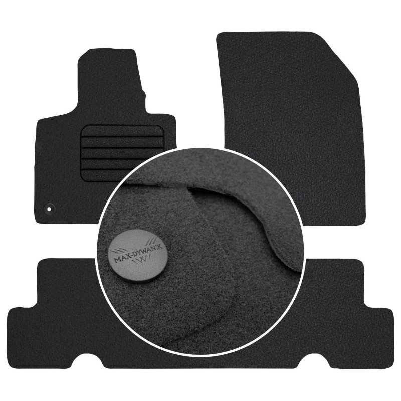 Citroen C4 Picasso II 5 vietų 2013-2019 Veliūriniai kilimėliai MAX-DYWANIK