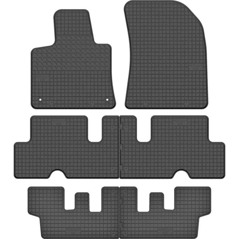 Citroen C4 Picasso II 7 vietų 2013-2021 m. Guminiai kilimėliai MOTOHOBBY 220504