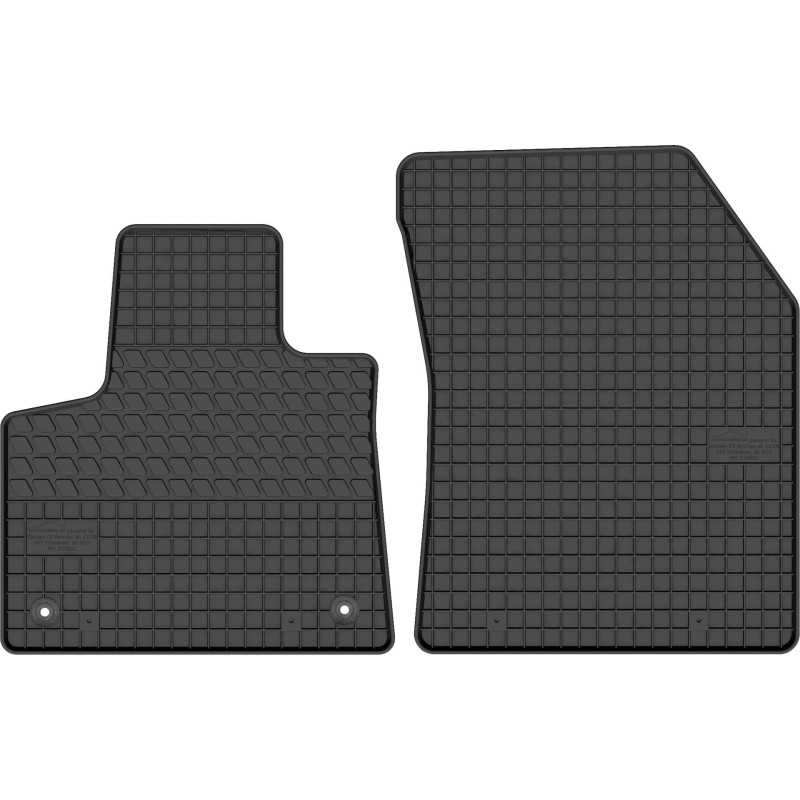 Citroen C5 Aircross 2017- MOTOHOBBY priekiniai guminiai kilimėliai 210801/2