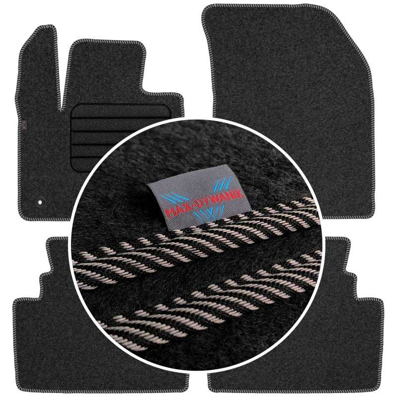 Citroen C5 Aircross 2018- Veliūriniai kilimėliai MAX-DYWANIK