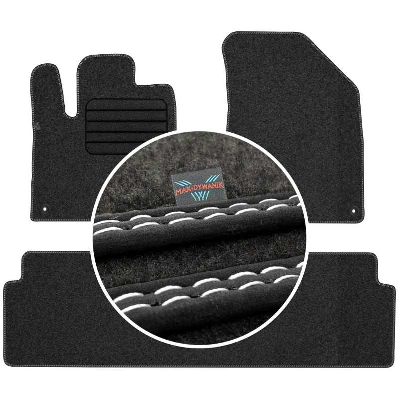 Citroen C5 II 2008-2017 Veliūriniai kilimėliai MAX-DYWANIK