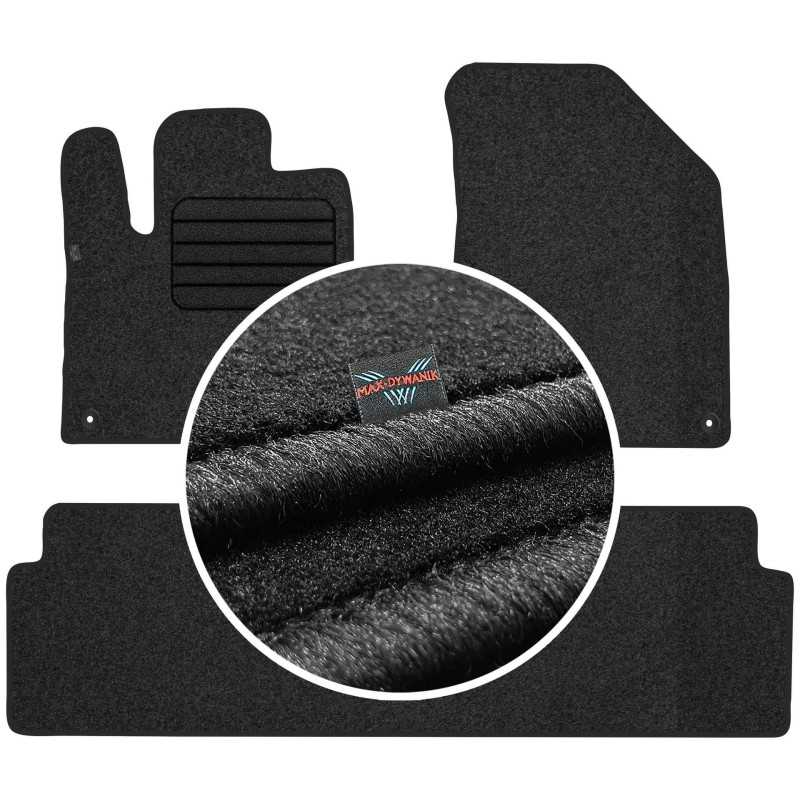 Citroen C5 II 2008-2017 Veliūriniai kilimėliai MAX-DYWANIK