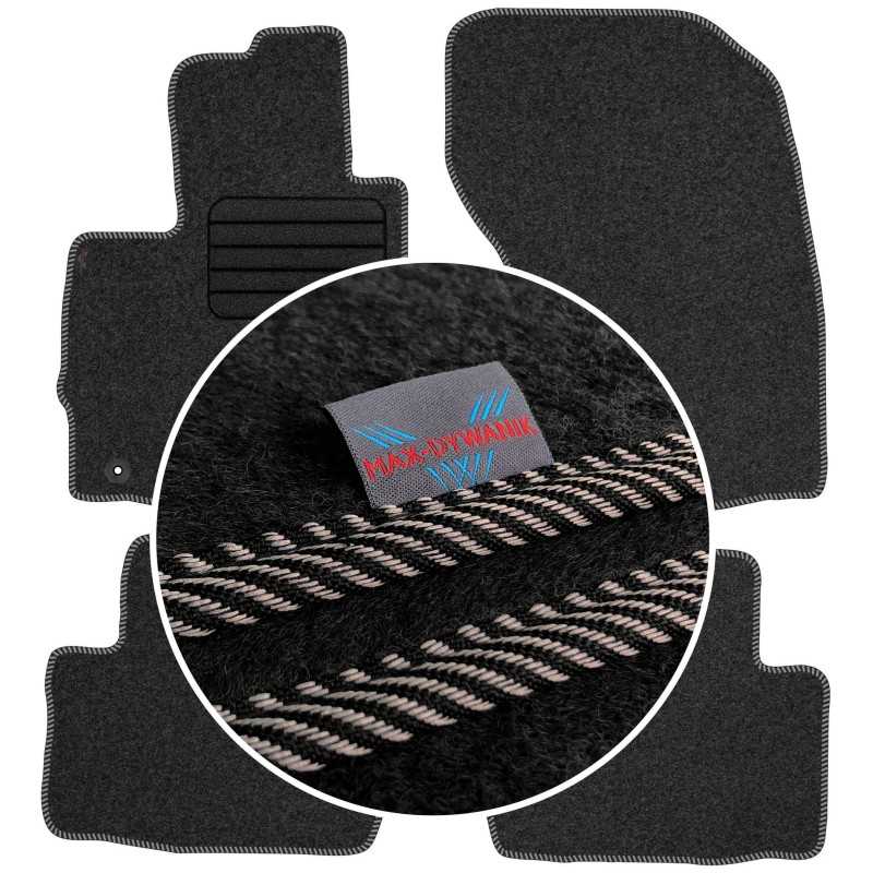 Citroen C-Crosser 2007-2012 Veliūriniai kilimėliai MAX-DYWANIK