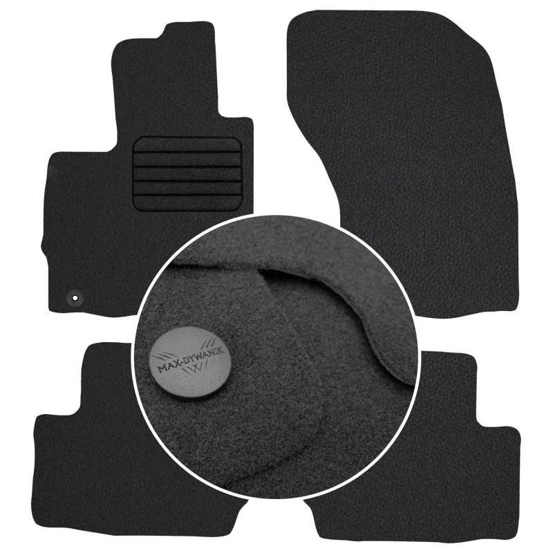 Citroen C-Crosser 2007-2012 Veliūriniai kilimėliai MAX-DYWANIK