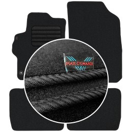 Citroen C-Elysee 2012- Veliūriniai kilimėliai MAX-DYWANIK