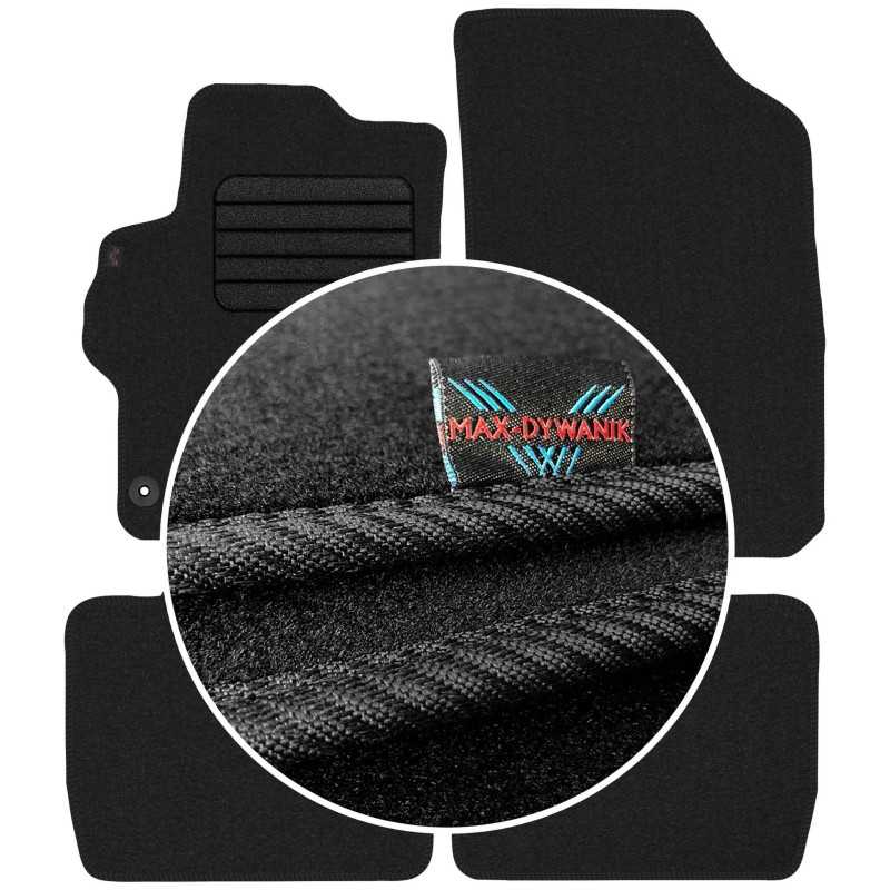 Citroen C-Elysee 2012- Veliūriniai kilimėliai MAX-DYWANIK
