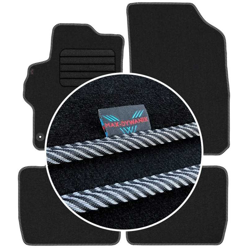 Citroen C-Elysee 2012- Veliūriniai kilimėliai MAX-DYWANIK