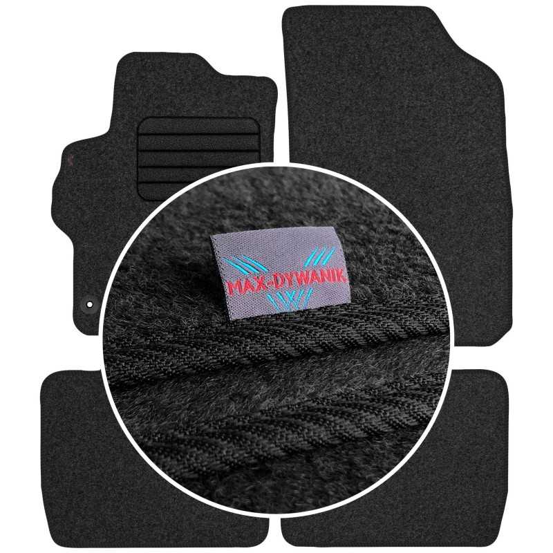 Citroen C-Elysee 2012- Veliūriniai kilimėliai MAX-DYWANIK