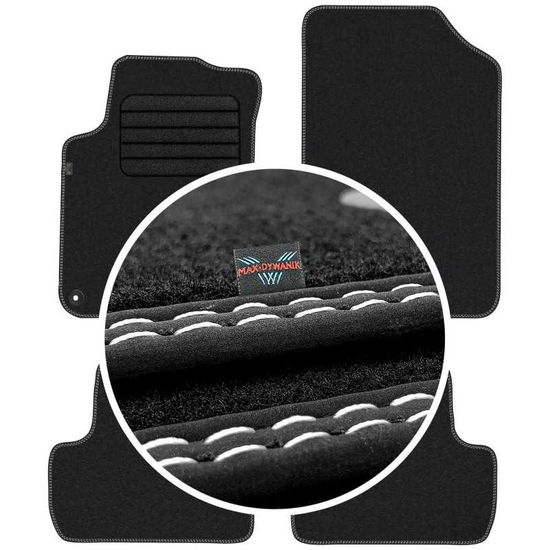 Citroen DS3 2009-2016 Veliūriniai kilimėliai MAX-MAT