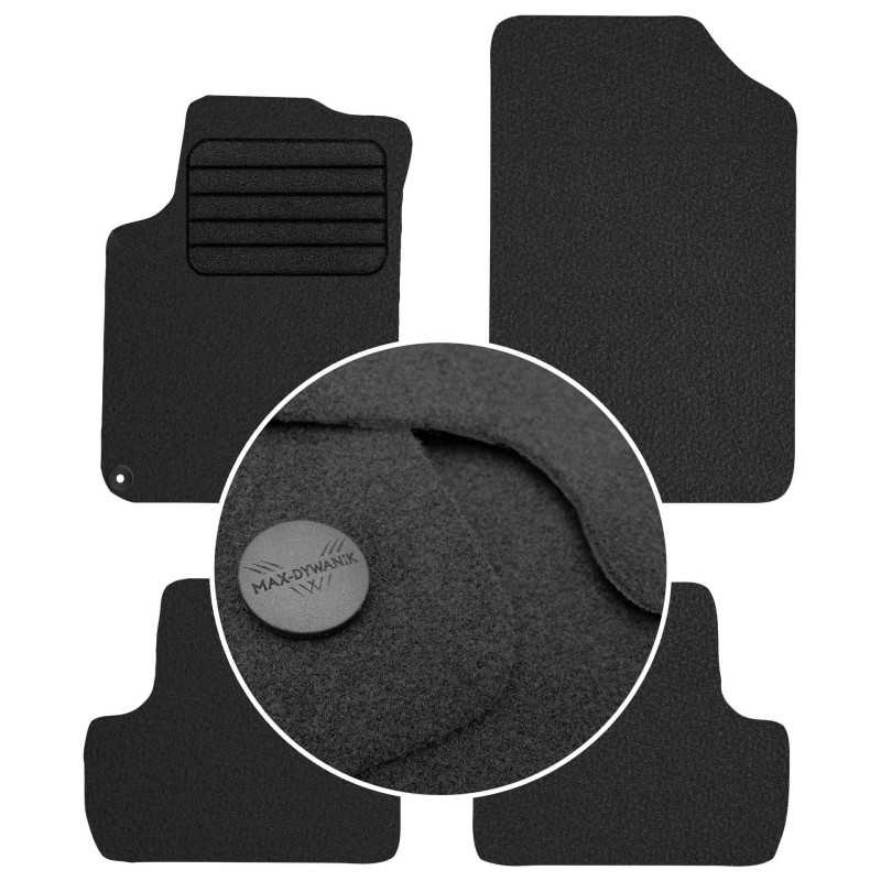 Citroen DS3 2009-2016 Veliūriniai kilimėliai MAX-MAT