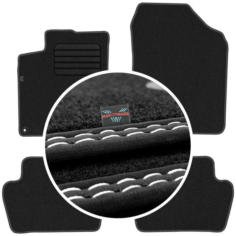Citroen DS4 HB 5D 2011-2015 Veliūriniai kilimėliai MAX-DYWANIK