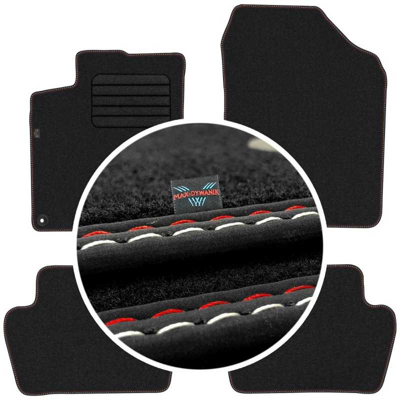 Citroen DS4 HB 5D 2011-2015 Veliūriniai kilimėliai MAX-DYWANIK