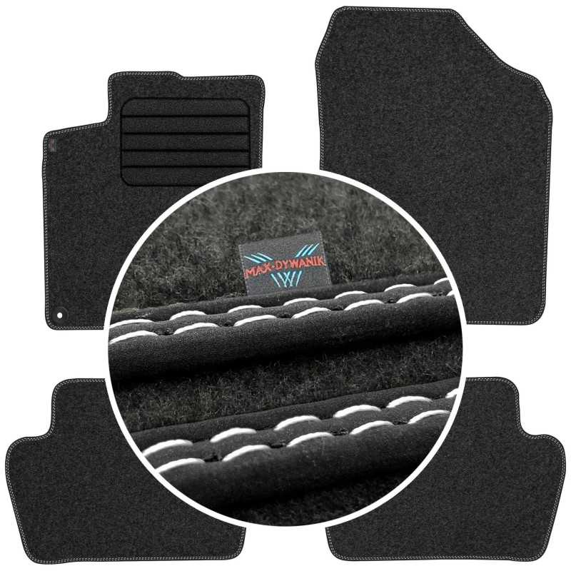 Citroen DS4 HB 5D 2011-2015 Veliūriniai kilimėliai MAX-DYWANIK