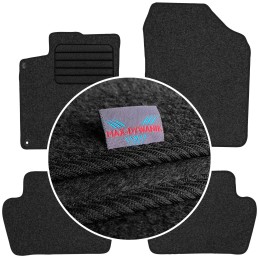 Citroen DS4 HB 5D 2011-2015 Veliūriniai kilimėliai MAX-DYWANIK