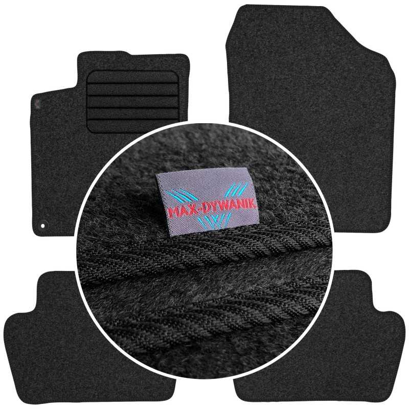 Citroen DS4 HB 5D 2011-2015 Veliūriniai kilimėliai MAX-DYWANIK