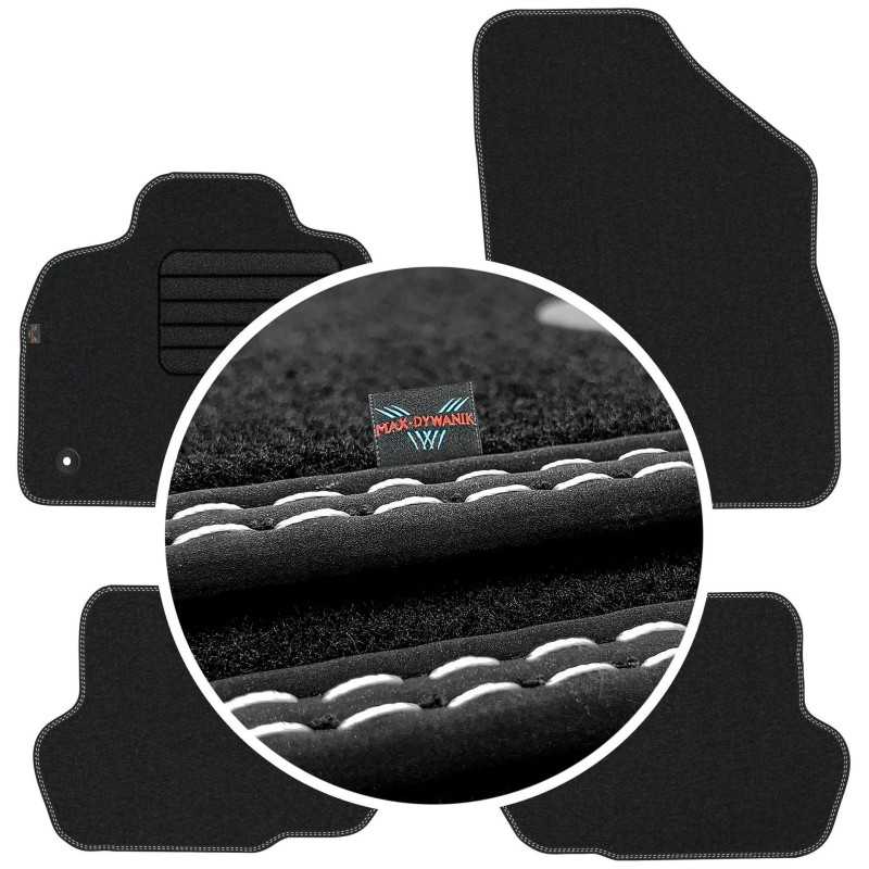 Citroen DS5 2011-2015 Veliūriniai kilimėliai MAX-DYWANIK