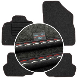 Citroen DS5 2011-2015 Veliūriniai kilimėliai MAX-DYWANIK