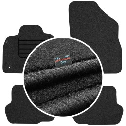 Citroen DS5 2011-2015 Veliūriniai kilimėliai MAX-DYWANIK