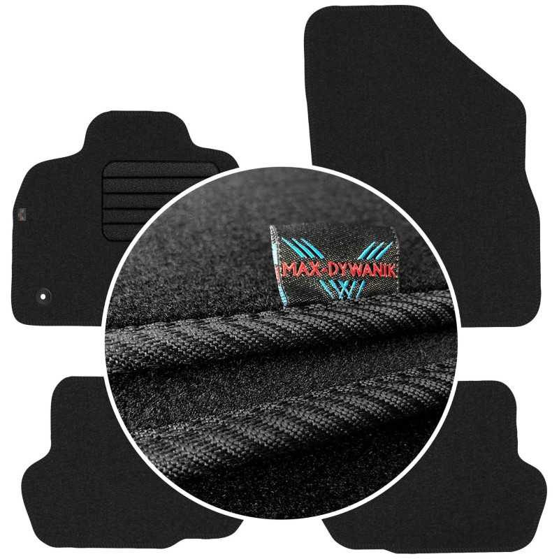 Citroen DS5 2011-2015 Veliūriniai kilimėliai MAX-DYWANIK
