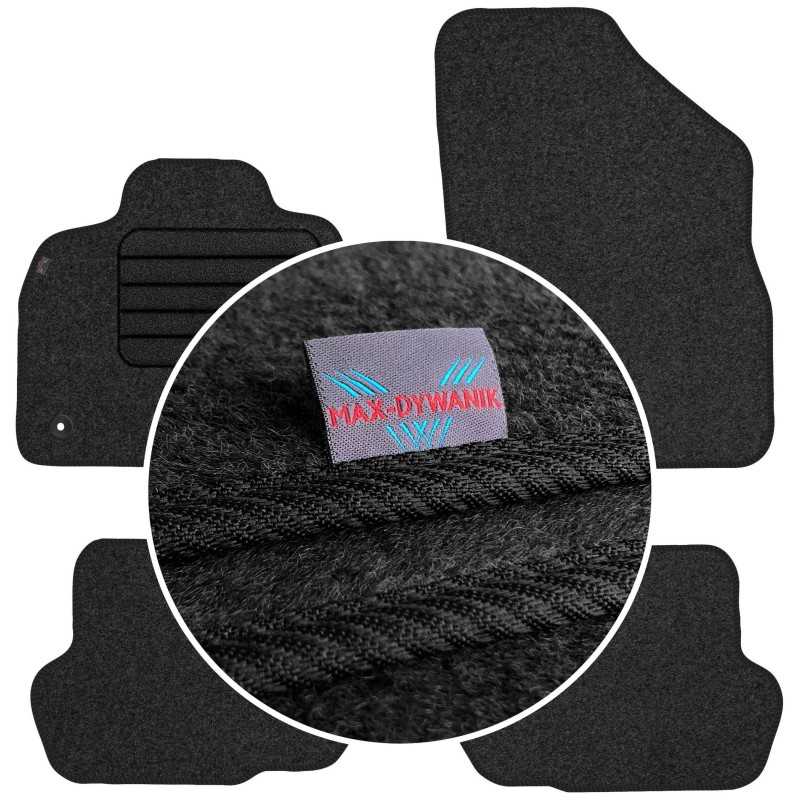 Citroen DS5 2011-2015 Veliūriniai kilimėliai MAX-DYWANIK