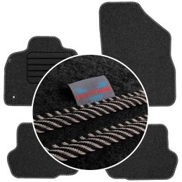 Citroen DS5 2011-2015 Veliūriniai kilimėliai MAX-DYWANIK