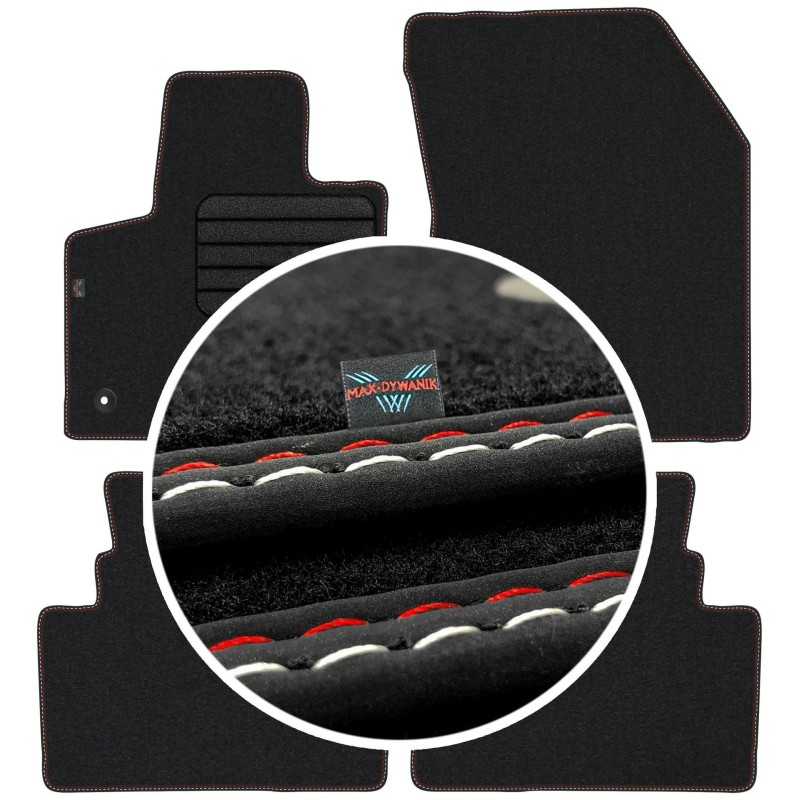 Citroen DS7 Crossback 2017- Veliūriniai kilimėliai MAX-DYWANIK