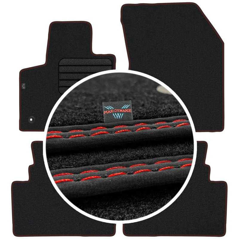 Citroen DS7 Crossback 2017- Veliūriniai kilimėliai MAX-DYWANIK