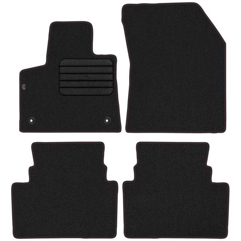 Citroen DS7 Crossback 2017- Veliūriniai kilimėliai MAX-DYWANIK