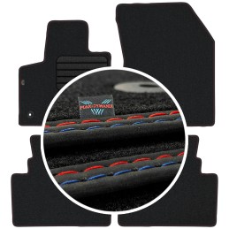 Citroen DS7 Crossback 2017- Veliūriniai kilimėliai MAX-DYWANIK