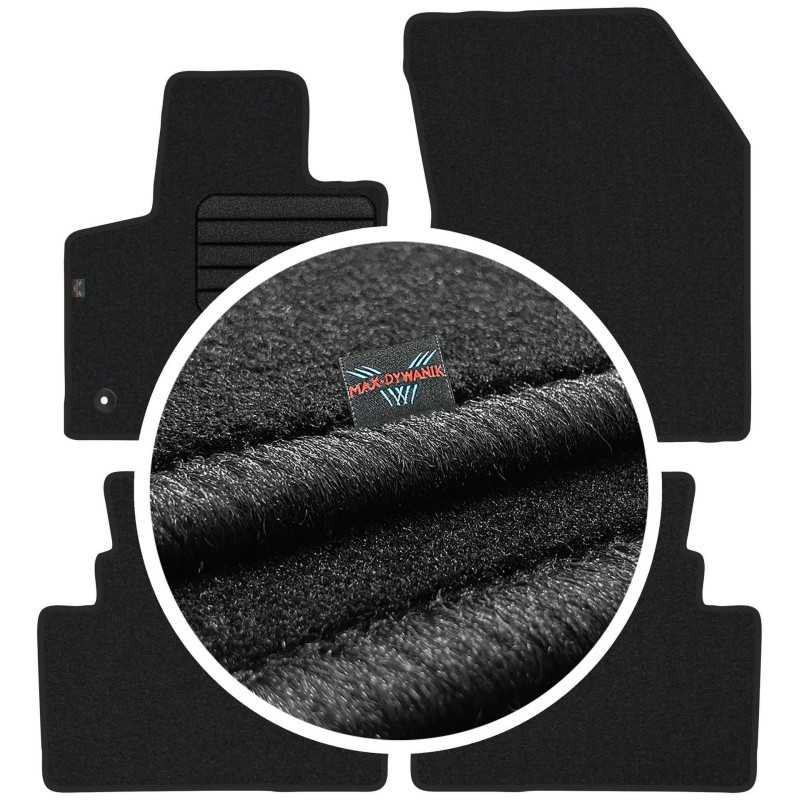 Citroen DS7 Crossback 2017- Veliūriniai kilimėliai MAX-DYWANIK