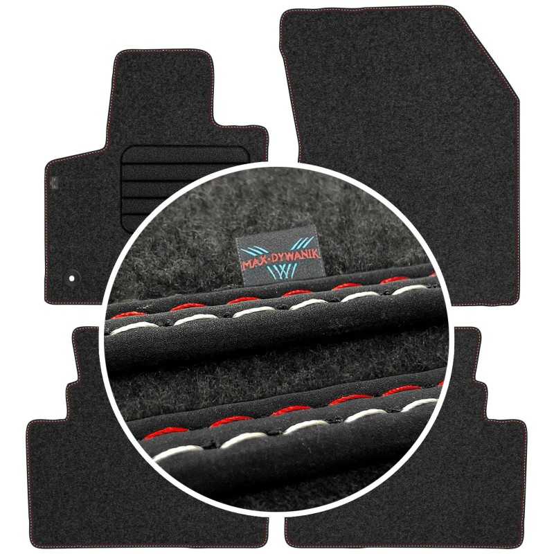 Citroen DS7 Crossback 2017- Veliūriniai kilimėliai MAX-DYWANIK