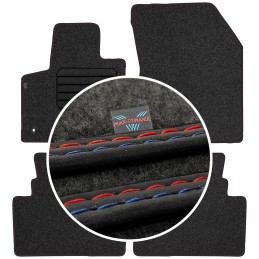 Citroen DS7 Crossback 2017- Veliūriniai kilimėliai MAX-DYWANIK