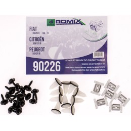 Citroen Jumper II 2006- Variklio dangtelio laikikliai ROMIX 90226