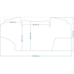 Claas Ares traktorių kilimėliai 48305