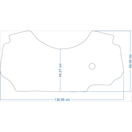 Claas Atos 240 330 340 350 2015-2021 traktoriaus kilimėliai 48007