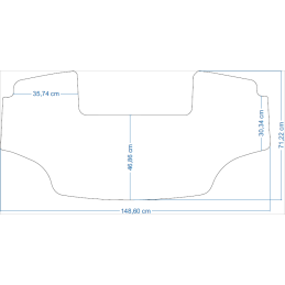 Claas Axion 810 840 2008-2014 / Claas Arion 610 620 640 2008-2014 Traktoriaus kilimėliai 48288