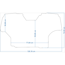 Claas Axos traktoriaus kilimėliai 48332