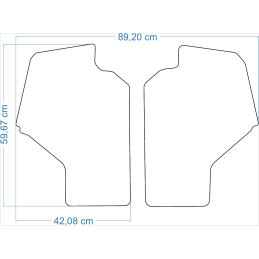 Claas Elios traktorių kilimėliai 48262