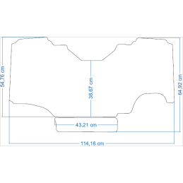 Claas Nexos 260 Traktorių kilimėliai 48333