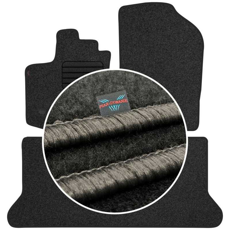 Dacia Dokker 2012-2021 Veliūriniai kilimėliai MAX-DYWANIK