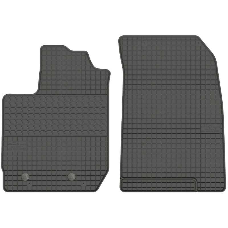 Dacia Duster II 2018- MOTOHOBBY priekiniai guminiai kilimėliai 201003/2