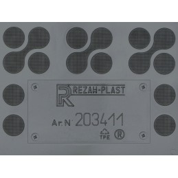 Dacia Sandero III hečbekas 4×2 2020- Guminiai kilimėliai REZAW 203411