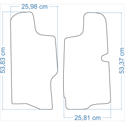 Deutz Fahr 5 Series ds Ecoline 5080ds Ecoline traktoriaus kilimėliai 48378